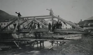 Brückenbau 1900